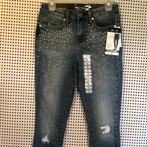Seven7 Limited Edition Pearl Novelty Skinny Jeans